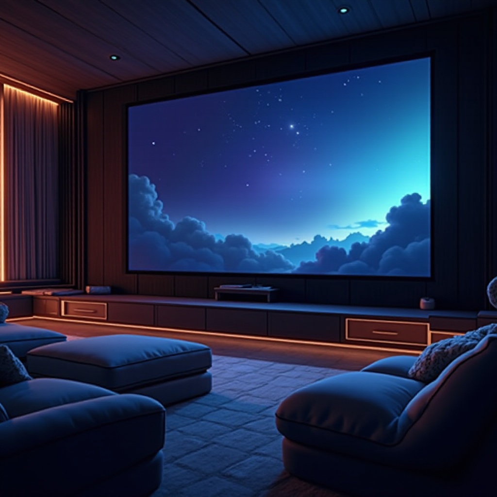 luxury projector for large home theaters